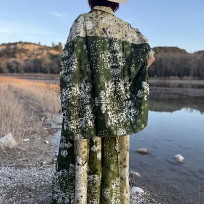 Chemise Arizona vert