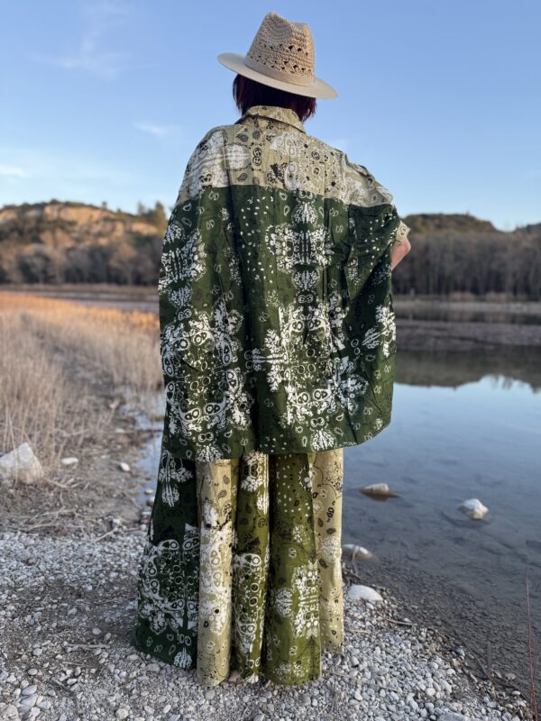 Chemise Arizona vert