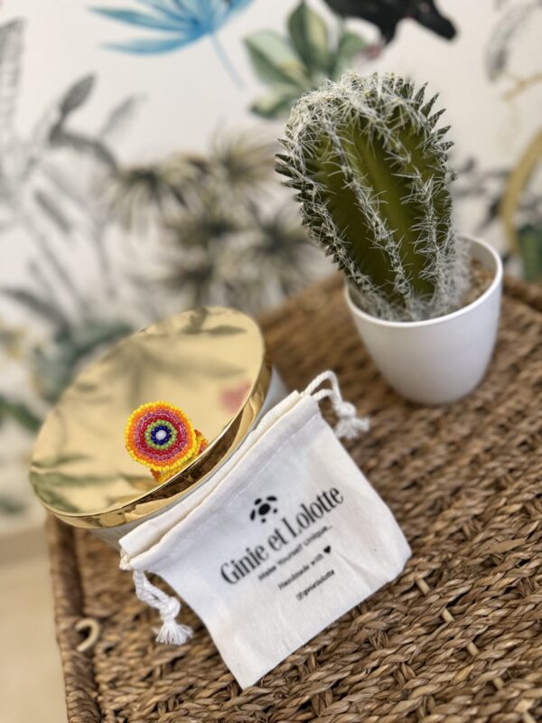 Bague Cooper jaune