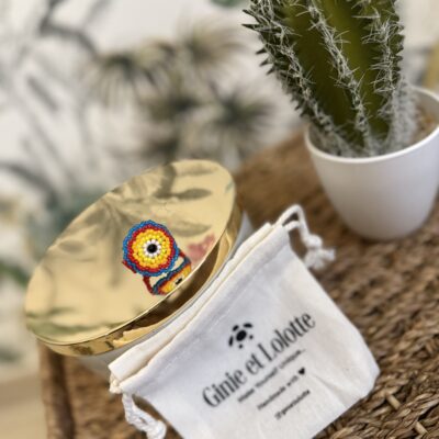 Bague Cooper Bleue/Jaune