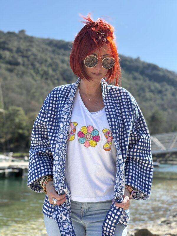 Veste Addison bleue