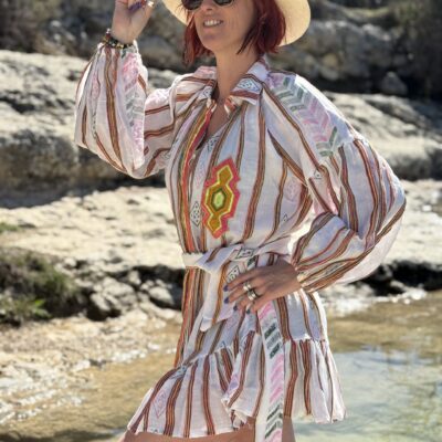 Robe Anson multicolore