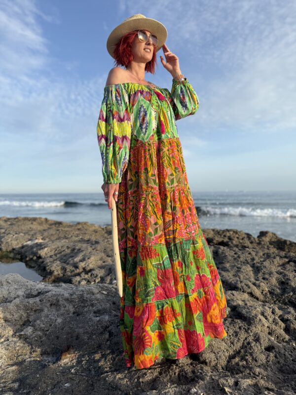 Robe bohème Fleur de Feu