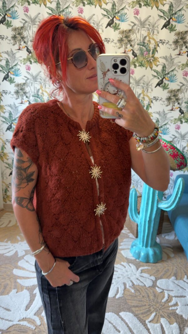 Gilet  Sunny Terracotta