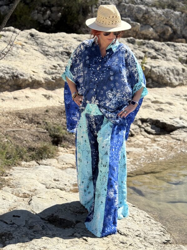 Pantalon Arizona bleu
