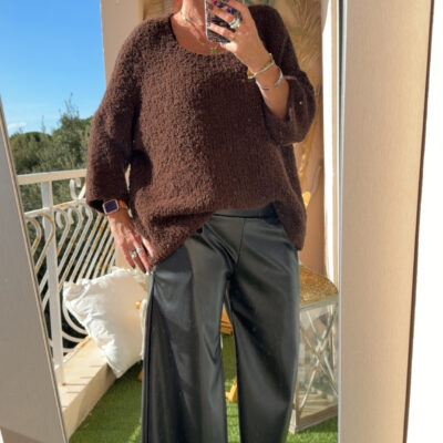 Pantalon Black Luxe Wide