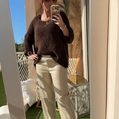 Pantalon Soft Leather Chic