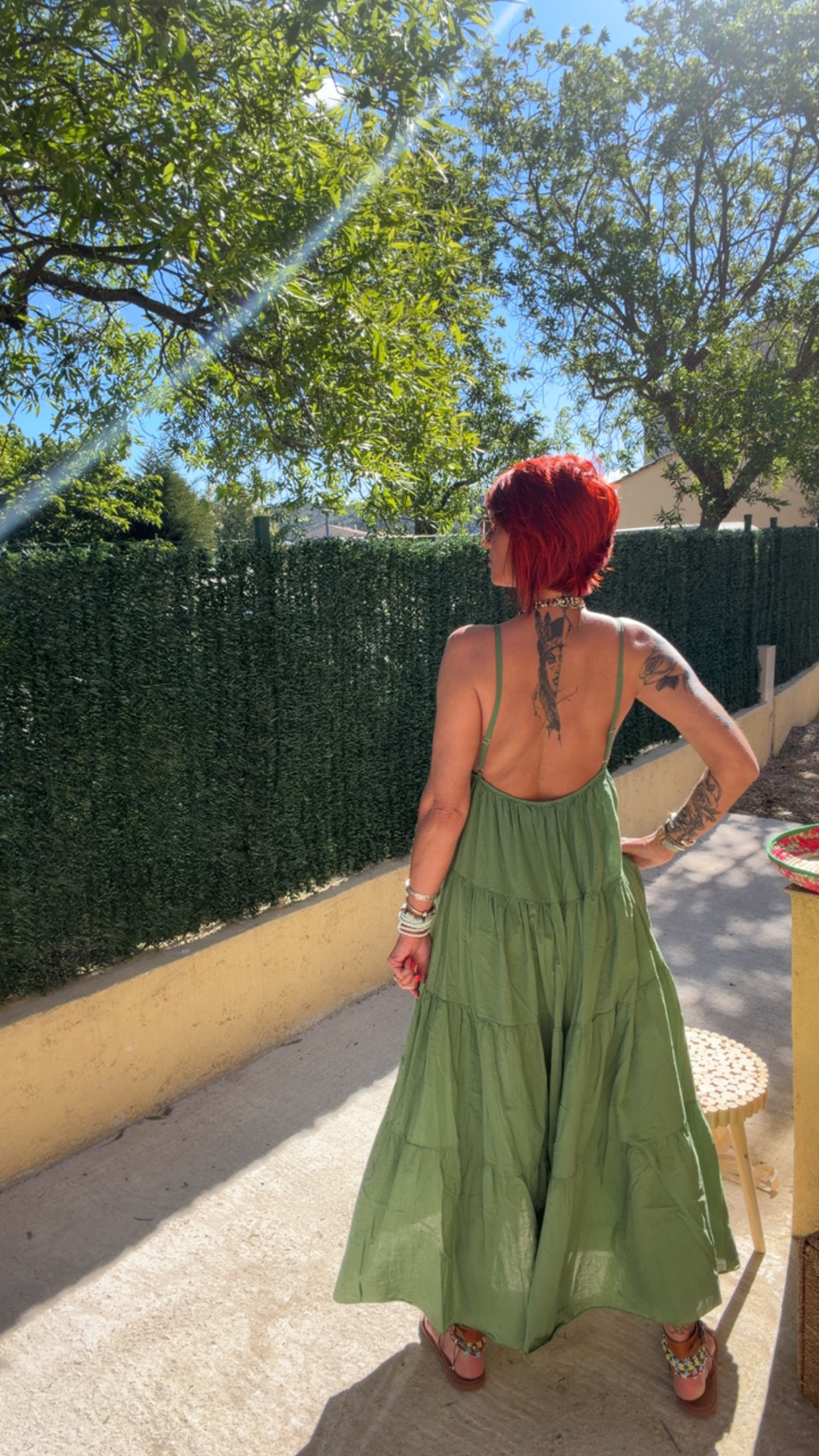 Robe Maya Verte