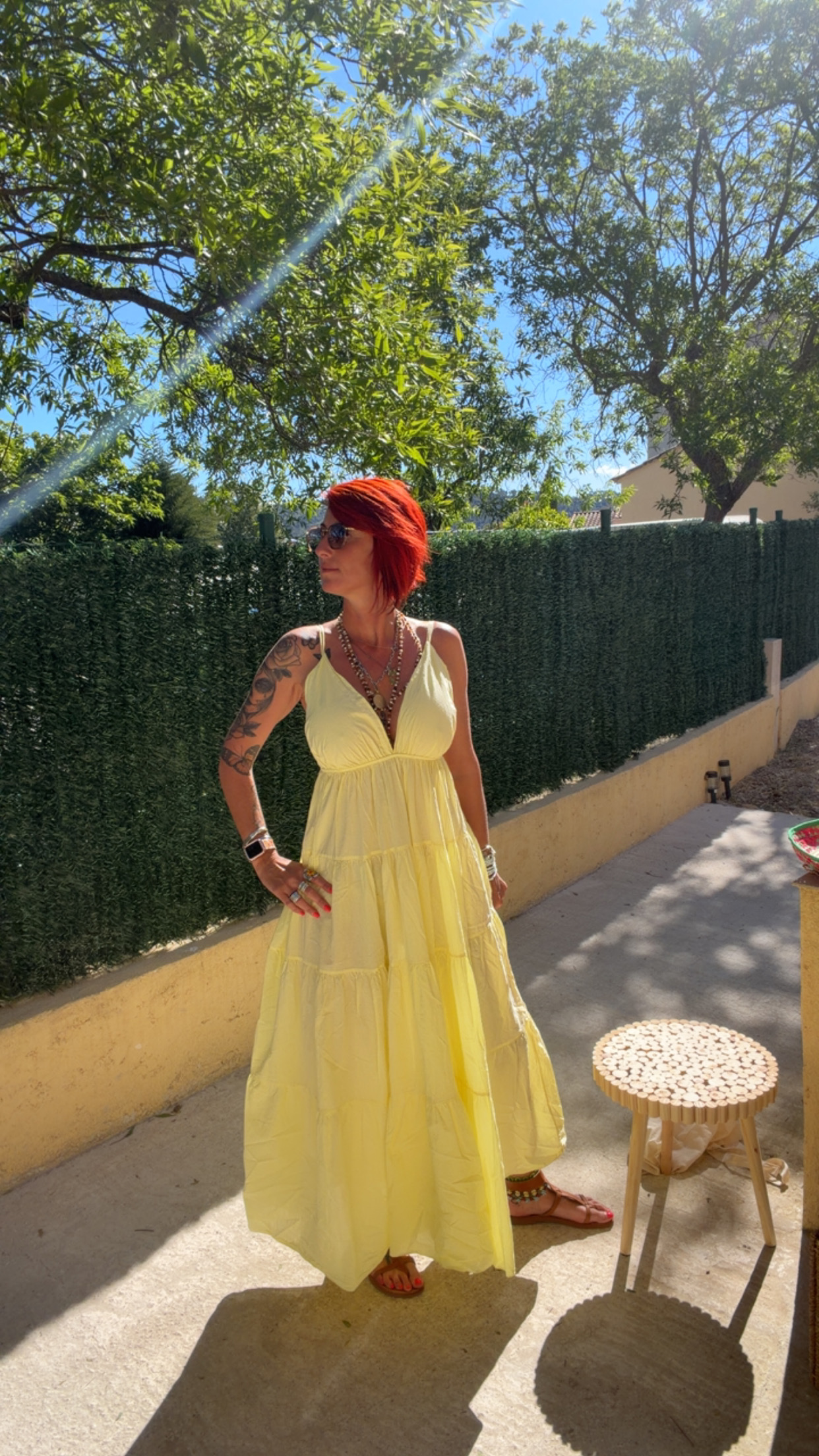 Robe Maya Jaune