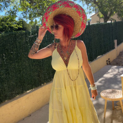Robe Maya Jaune