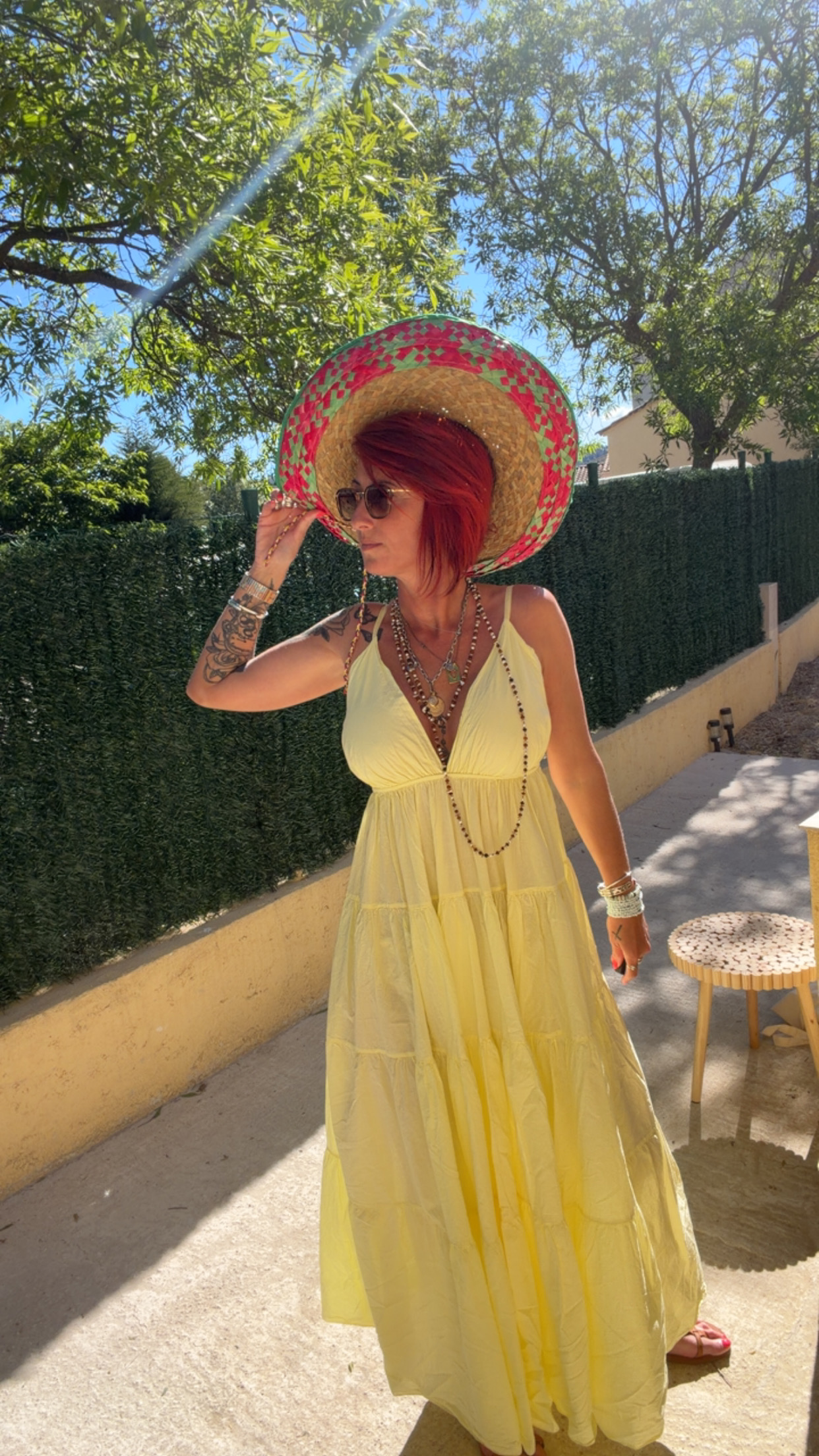 Robe Maya Jaune