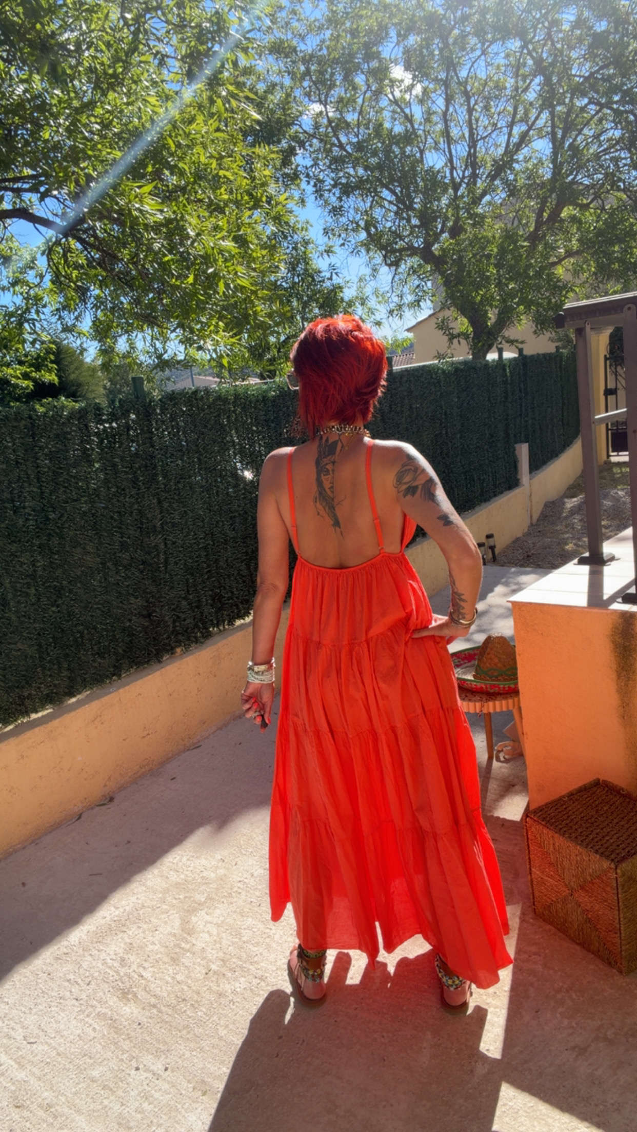 Robe Maya Corail