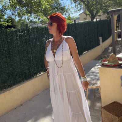 Robe Maya Blanche